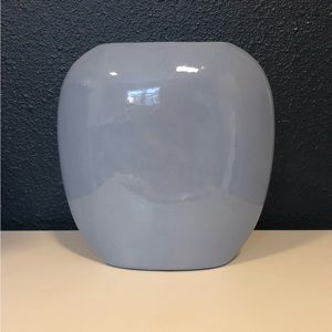 80s Style Blue Vase